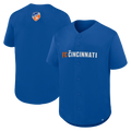 Men's FC Cincinnati Blue Maximum Intensity Button-Up Jersey