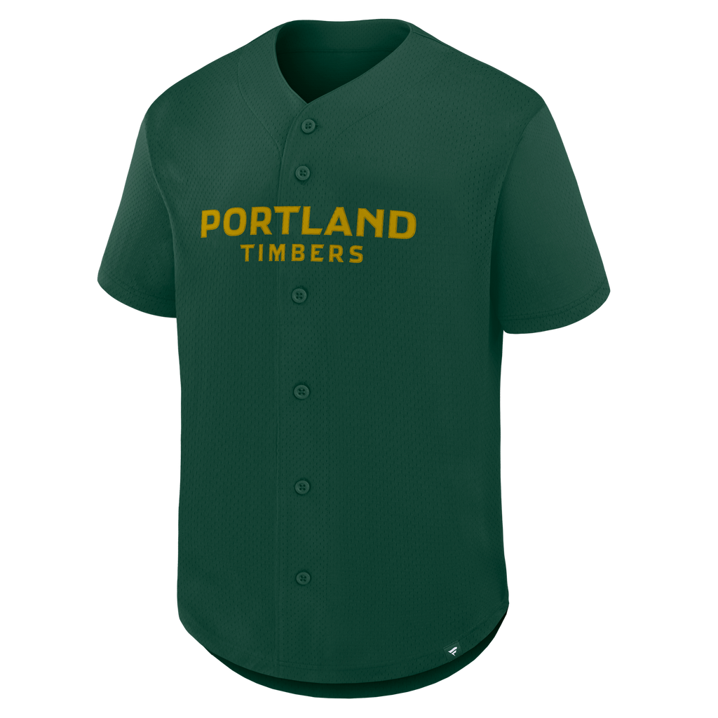 Men's Portland Timbers Green Maximum Intensity Button-Up Jersey