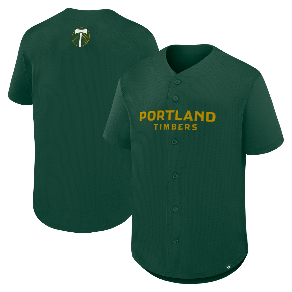 Men's Portland Timbers Green Maximum Intensity Button-Up Jersey
