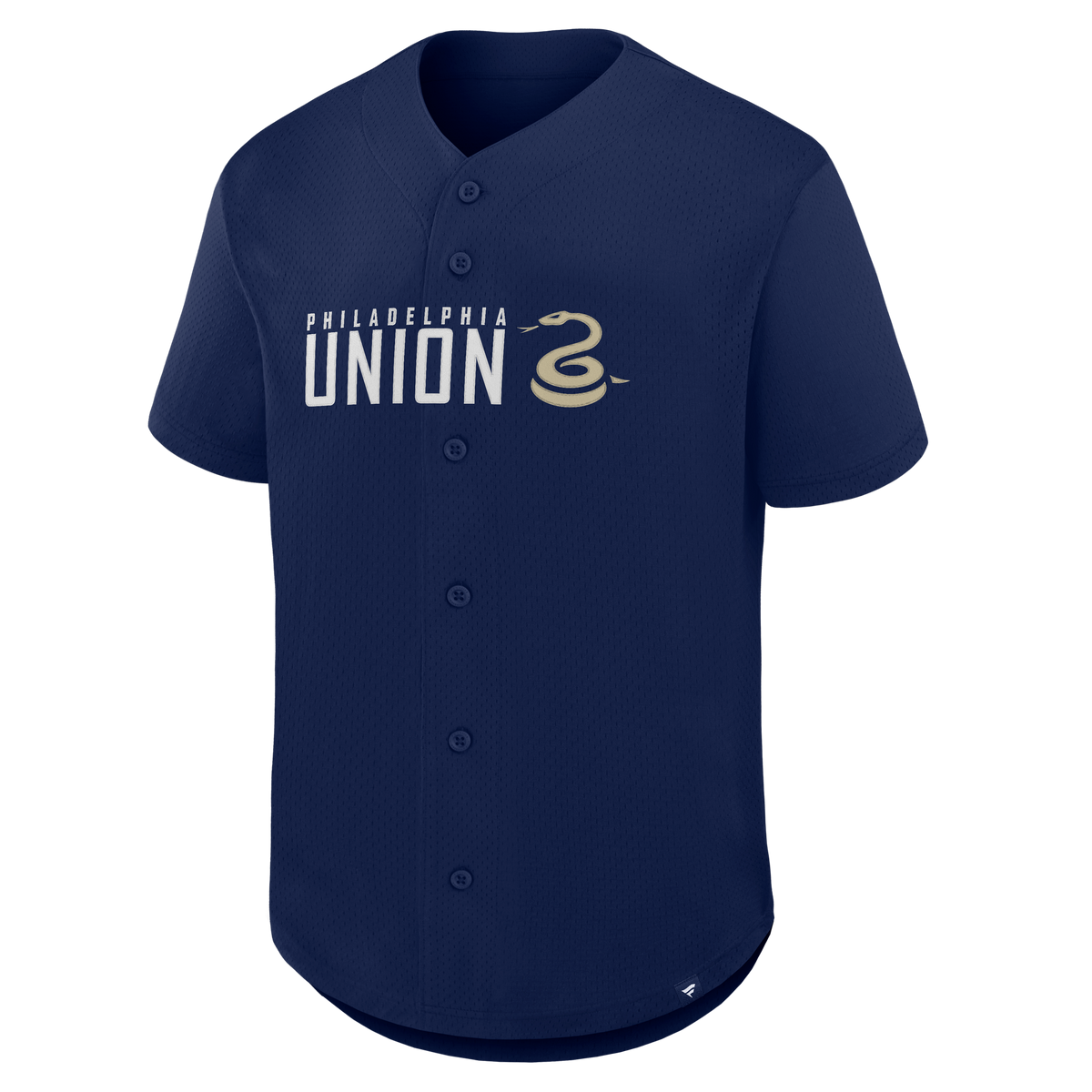 Men's Philadelphia Union Navy Maximum Intensity Button-Up Jersey