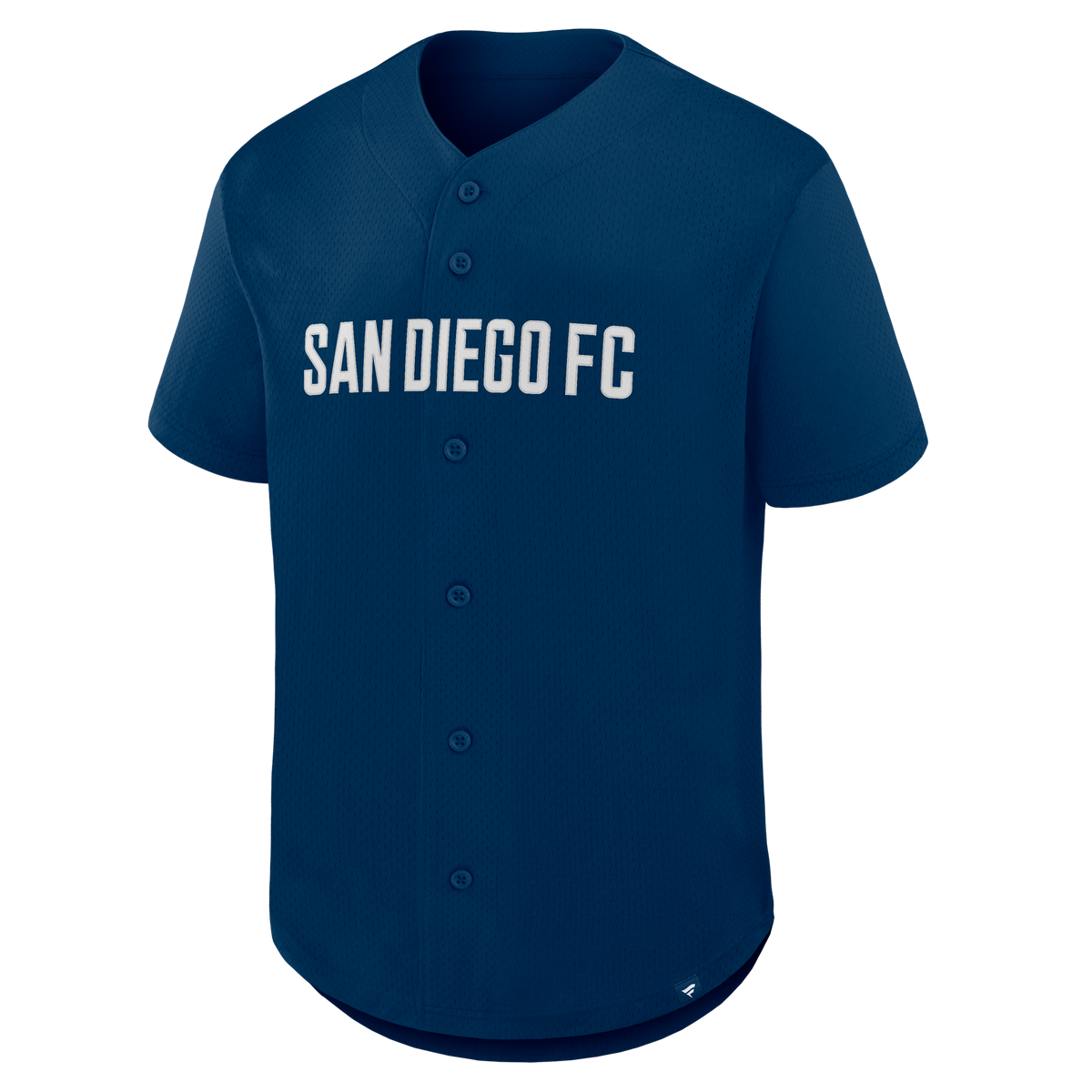 Men's San Diego FC Navy Maximum Intensity Button-Up Jersey
