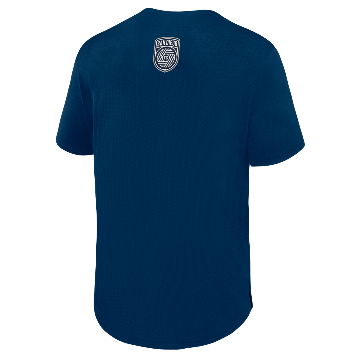 Men's San Diego FC Navy Maximum Intensity Button-Up Jersey