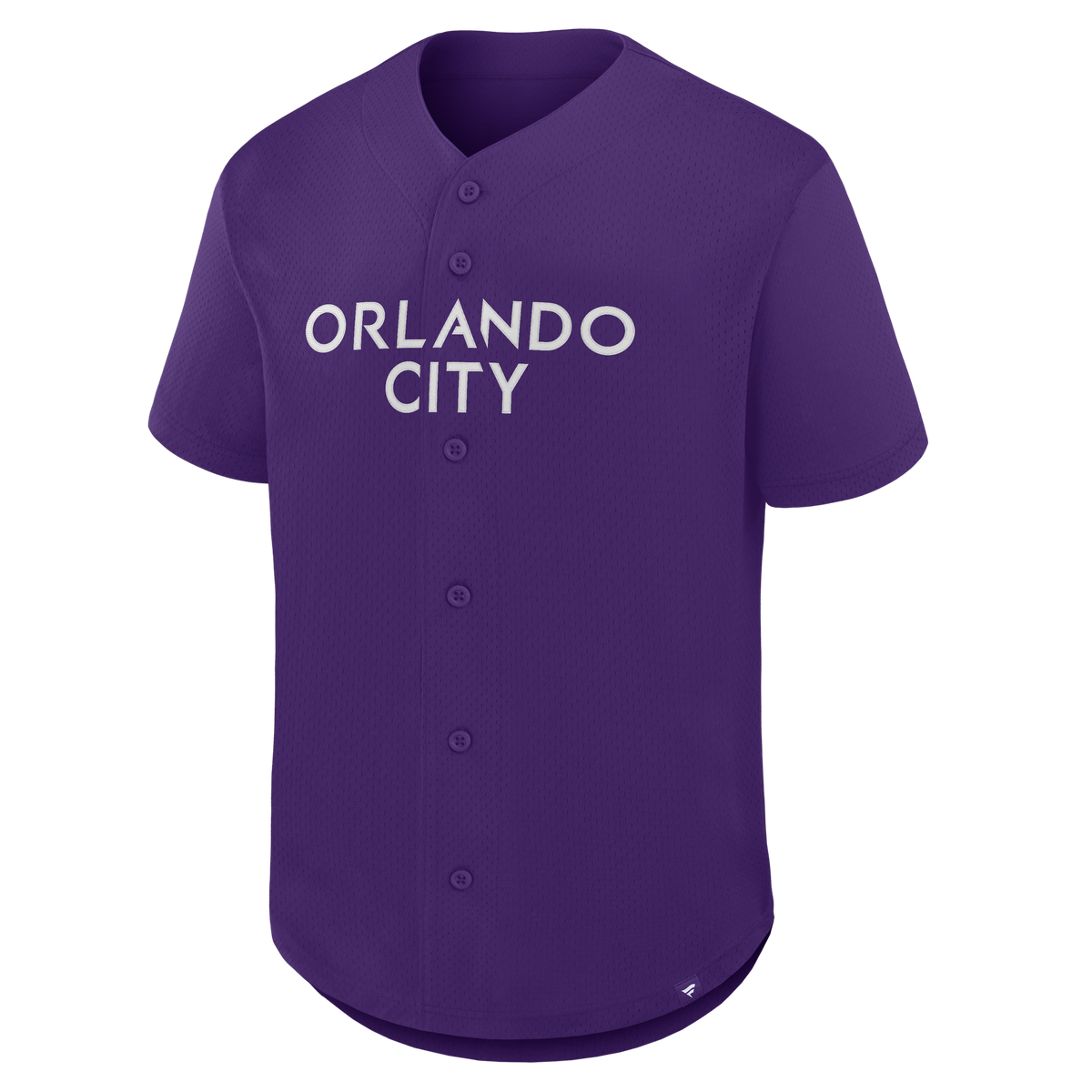 Men's Orlando City SC Purple Maximum Intensity Button-Up Jersey