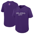 Men's Orlando City SC Purple Maximum Intensity Button-Up Jersey