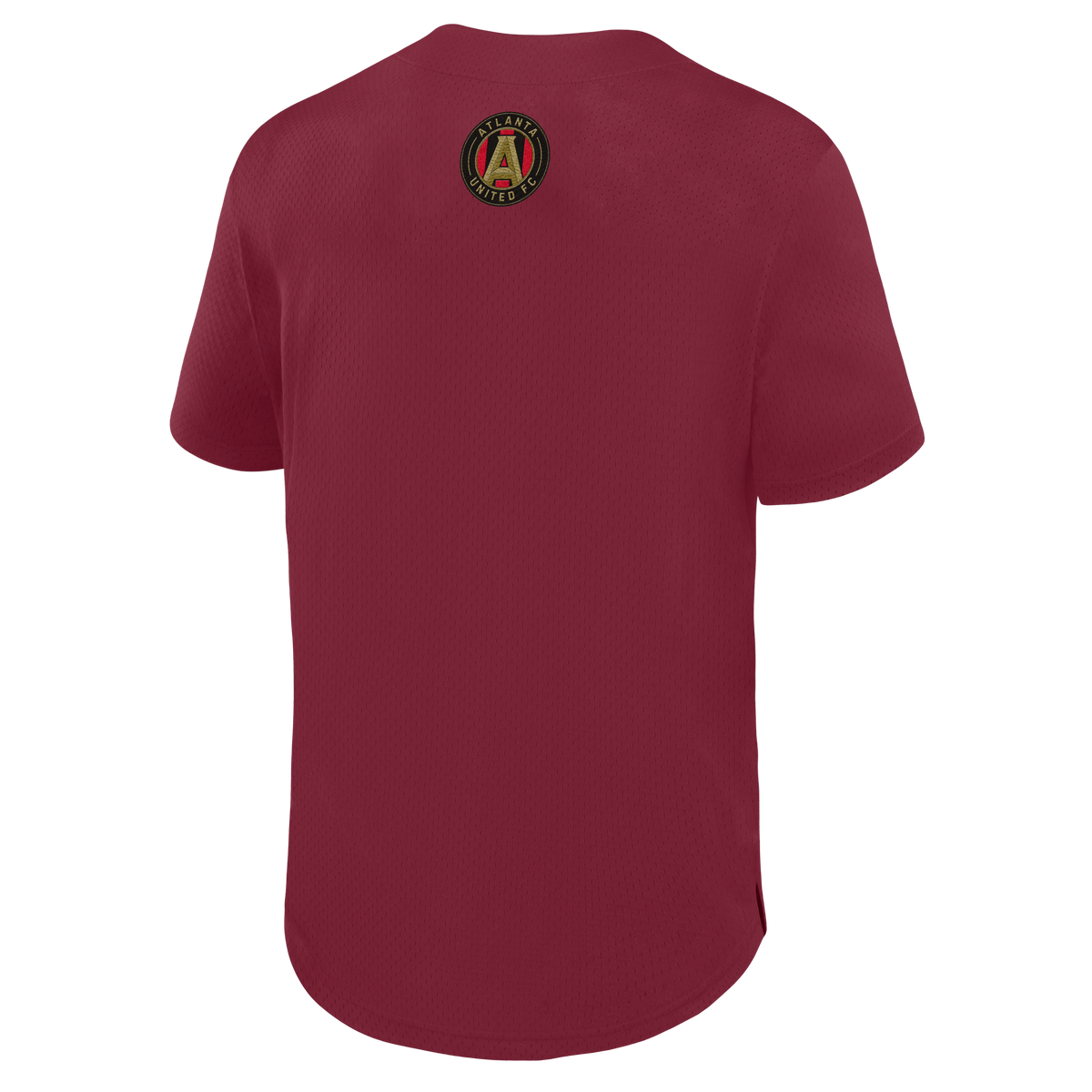 Men's Atlanta United FC Red Maximum Intensity Button-Up Jersey