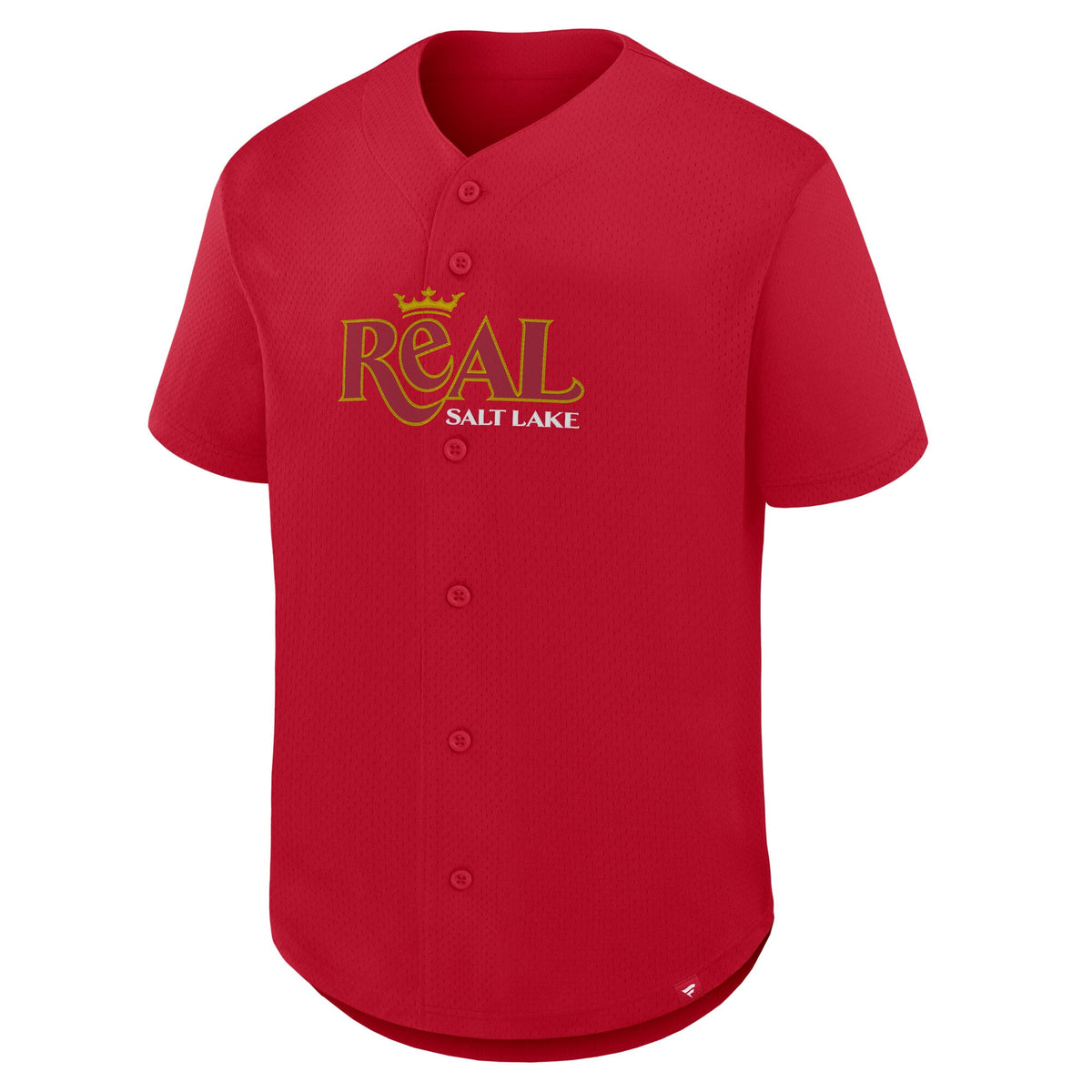 Men's Real Salt Lake Red Maximum Intensity Button-Up Jersey
