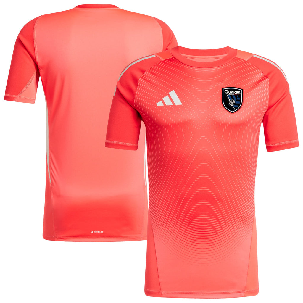 Men's San Jose Earthquakes Red 2025 Goalkeeper Jersey