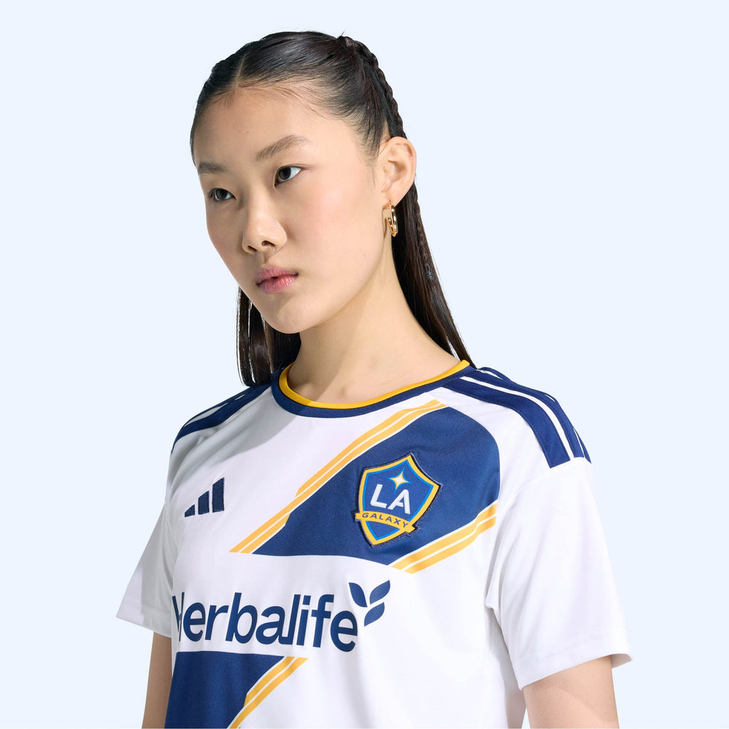 Women's LA Galaxy White 2026 The VeloCITY Kit Replica Jersey