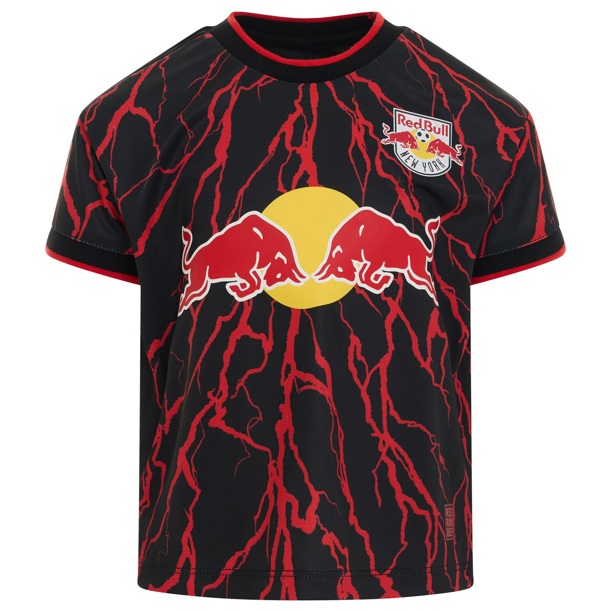 Toddler New York Red Bulls Black 2026 The Rooted Kit Replica Jersey