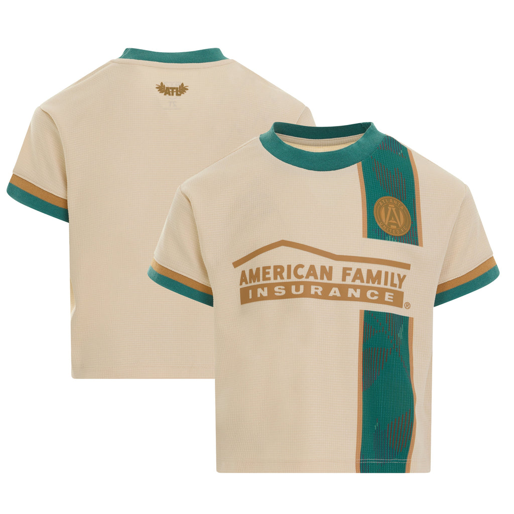 Toddler Atlanta United FC Tan 2026 Spirit of '96 Replica Jersey