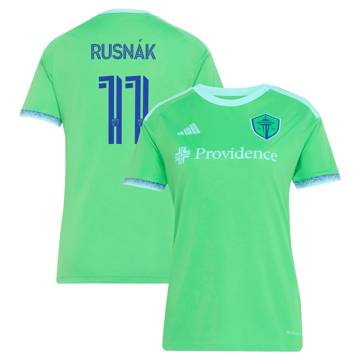 Women's Seattle Sounders FC Albert Rusnak Rave Green 2026 The Evergreen State Kit Replica Jersey