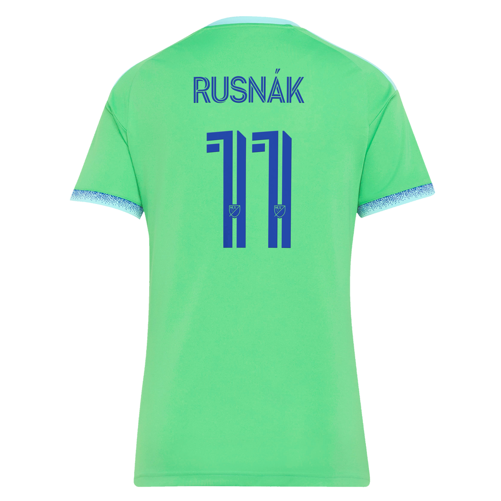 Women's Seattle Sounders FC Albert Rusnak Rave Green 2026 The Evergreen State Kit Replica Jersey