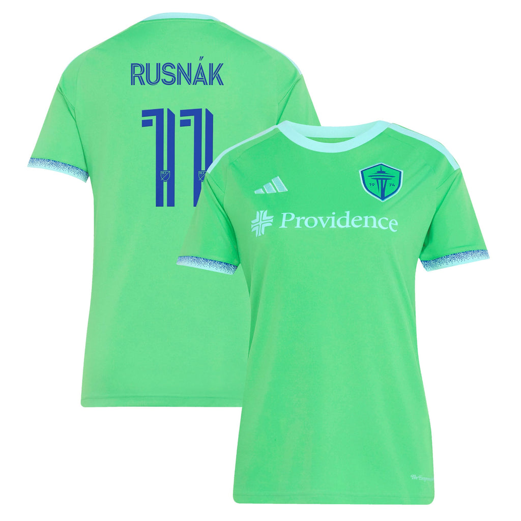 Women's Seattle Sounders FC Albert Rusnak Rave Green 2026 The Evergreen State Kit Replica Jersey