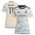 Women's Philadelphia Union Alejandro Bedoya Tan 2023 For Philly Replica Jersey