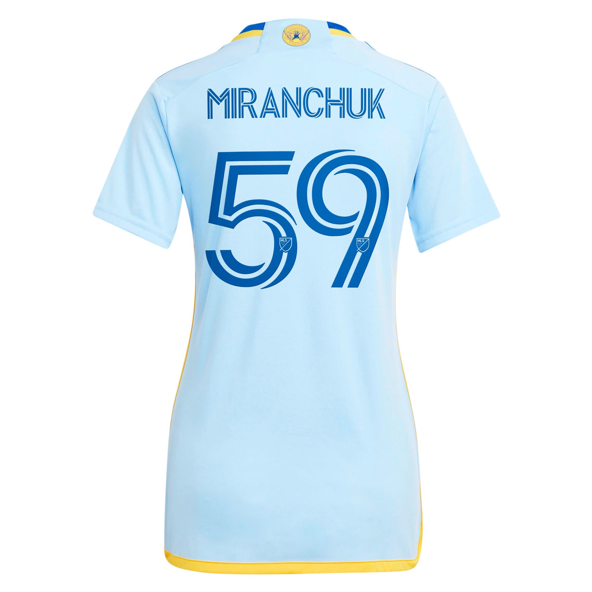 Women's Atlanta United FC Aleksei Miranchuk Light Blue 2024 The Resurgens Kit Replica Player Jersey