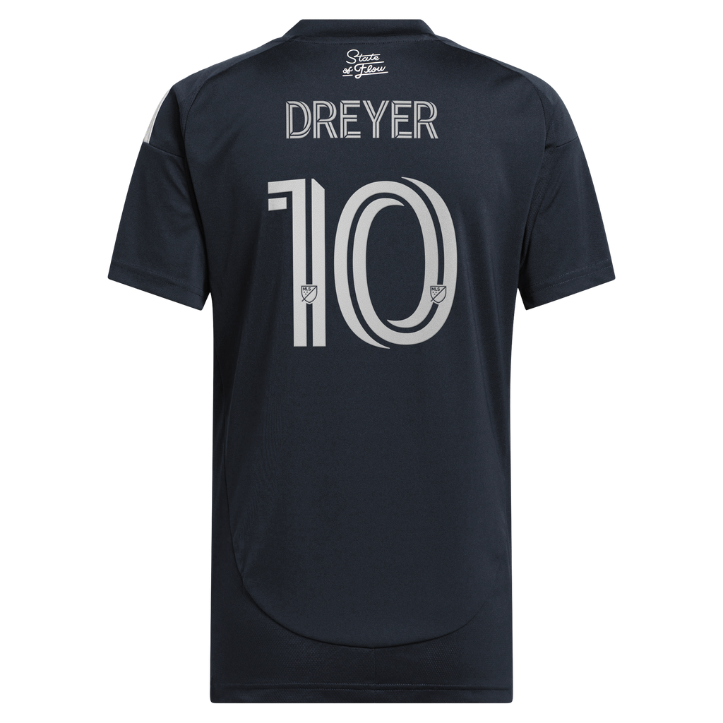 Women's San Diego FC Anders Dreyer Navy 2025 State of Flow Replica Jersey