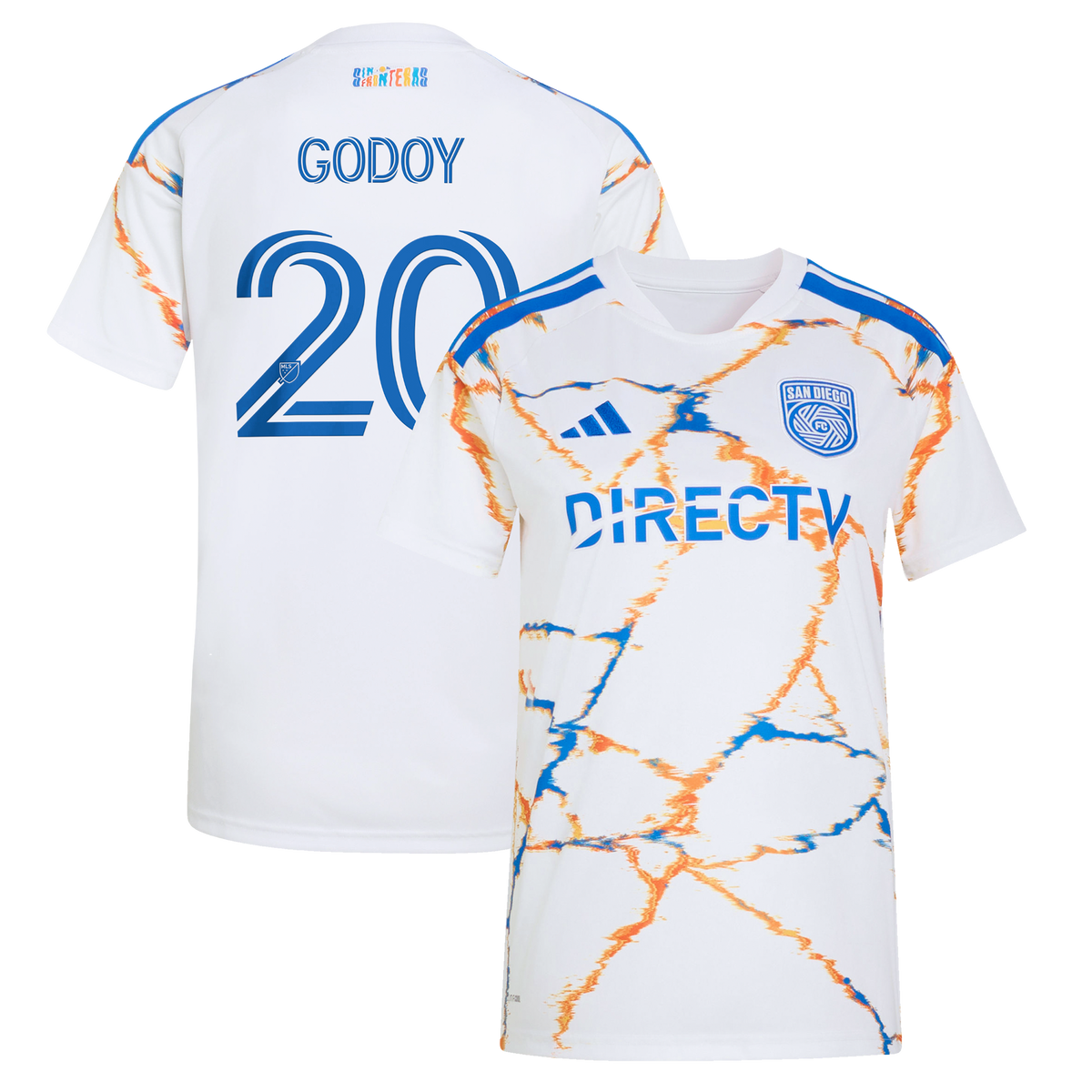 Women's San Diego FC Anibal Godoy White 2026 Celebration of Unprecedented Unity Kit Replica Jersey