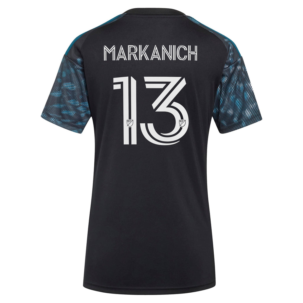 Women's Minnesota United FC Anthony Markanich Black 2026 The Decade Kit Replica Jersey