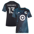 Women's Minnesota United FC Anthony Markanich Black 2026 The Decade Kit Replica Jersey