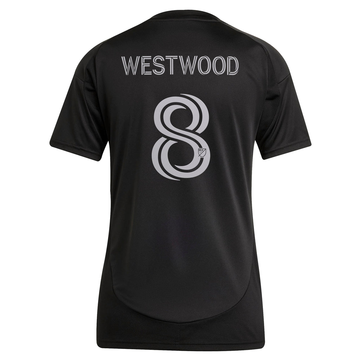 Women's Charlotte FC Ashley Westwood Black 2025 Fortress Kit Replica Player Jersey
