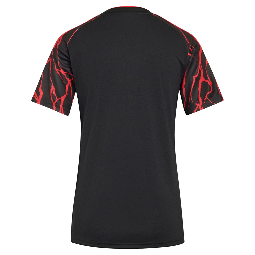 Women's New York Red Bulls Black 2026 The Rooted Kit Replica Jersey
