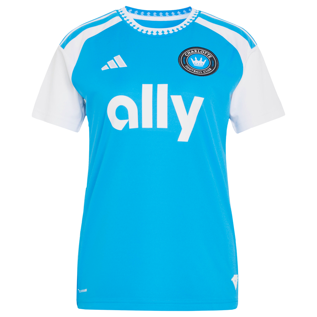 Women's Charlotte FC Blue 2026 Carolina Kit: Crowns Up Replica Jersey
