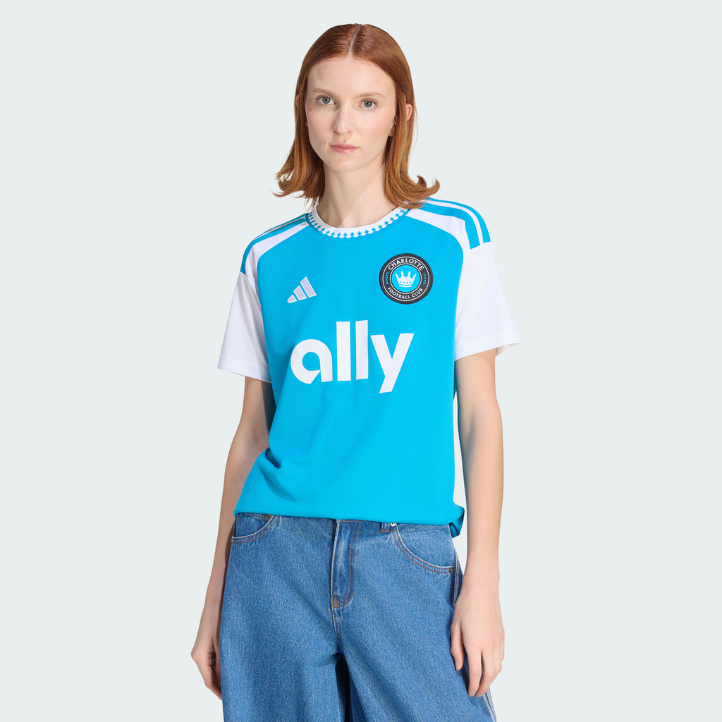 Women's Charlotte FC Blue 2026 Carolina Kit: Crowns Up Replica Jersey
