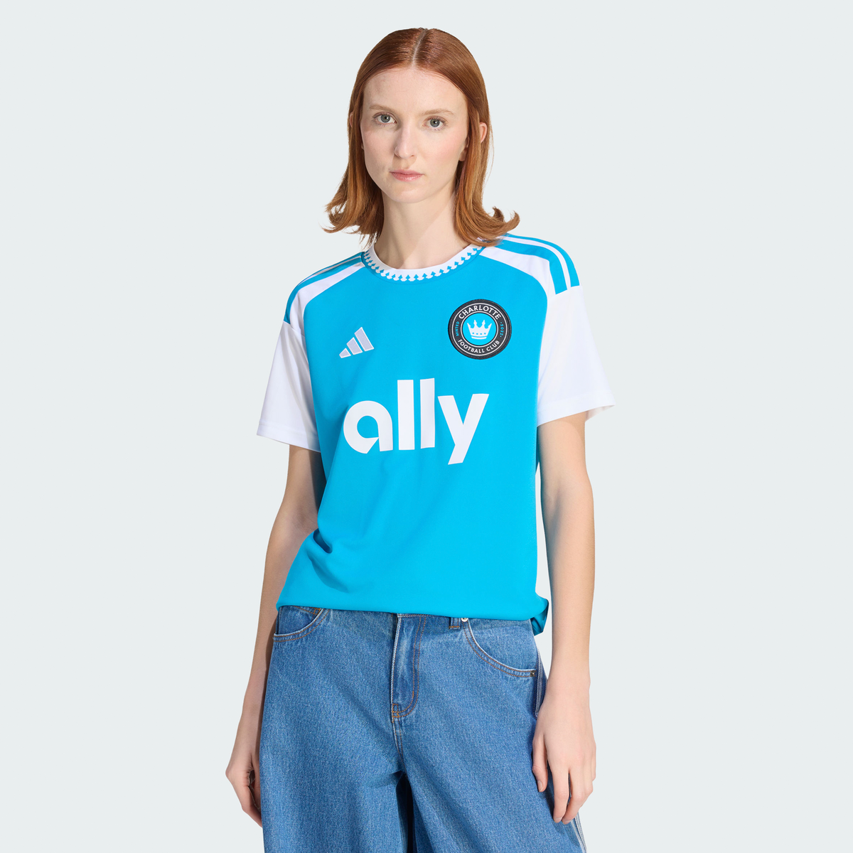 Women's Charlotte FC Blue 2026 Carolina Kit: Crowns Up Replica Jersey