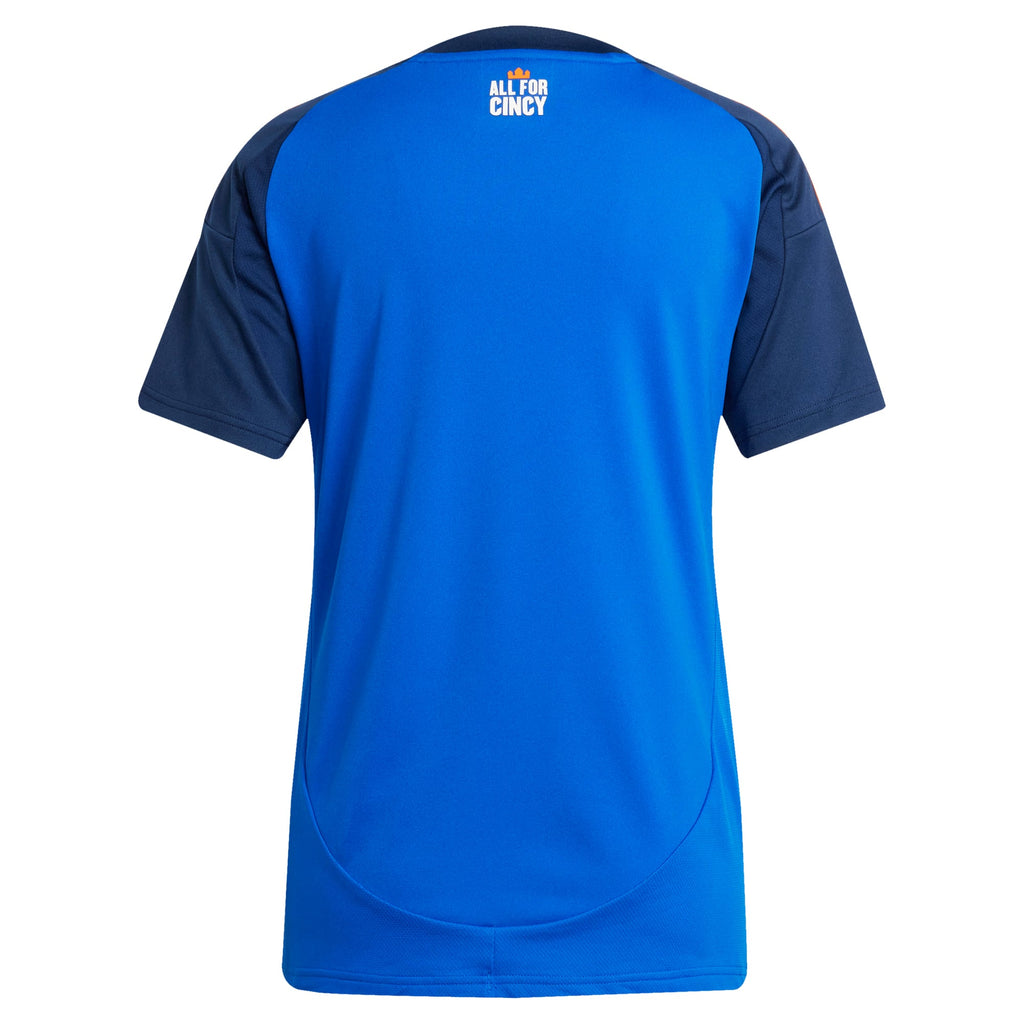 Women's FC Cincinnati Blue 2025 Orange and Blue Legacy Kit Replica Jersey