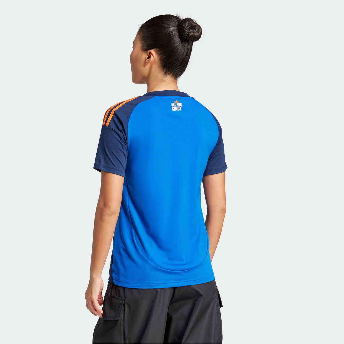 Women's FC Cincinnati Blue 2025 Orange and Blue Legacy Kit Replica Jersey