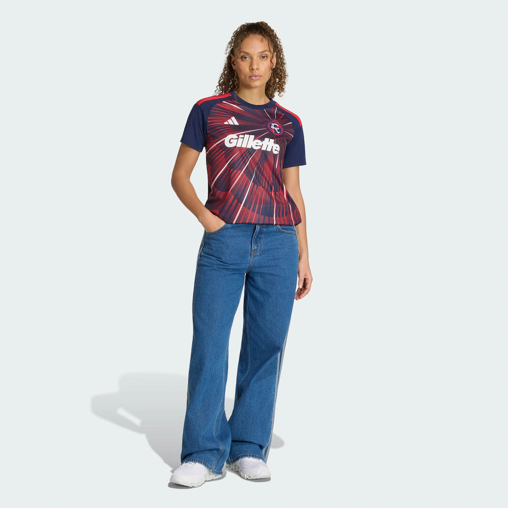 Women's New England Revolution Blue 2026 Independence Day Replica Jersey