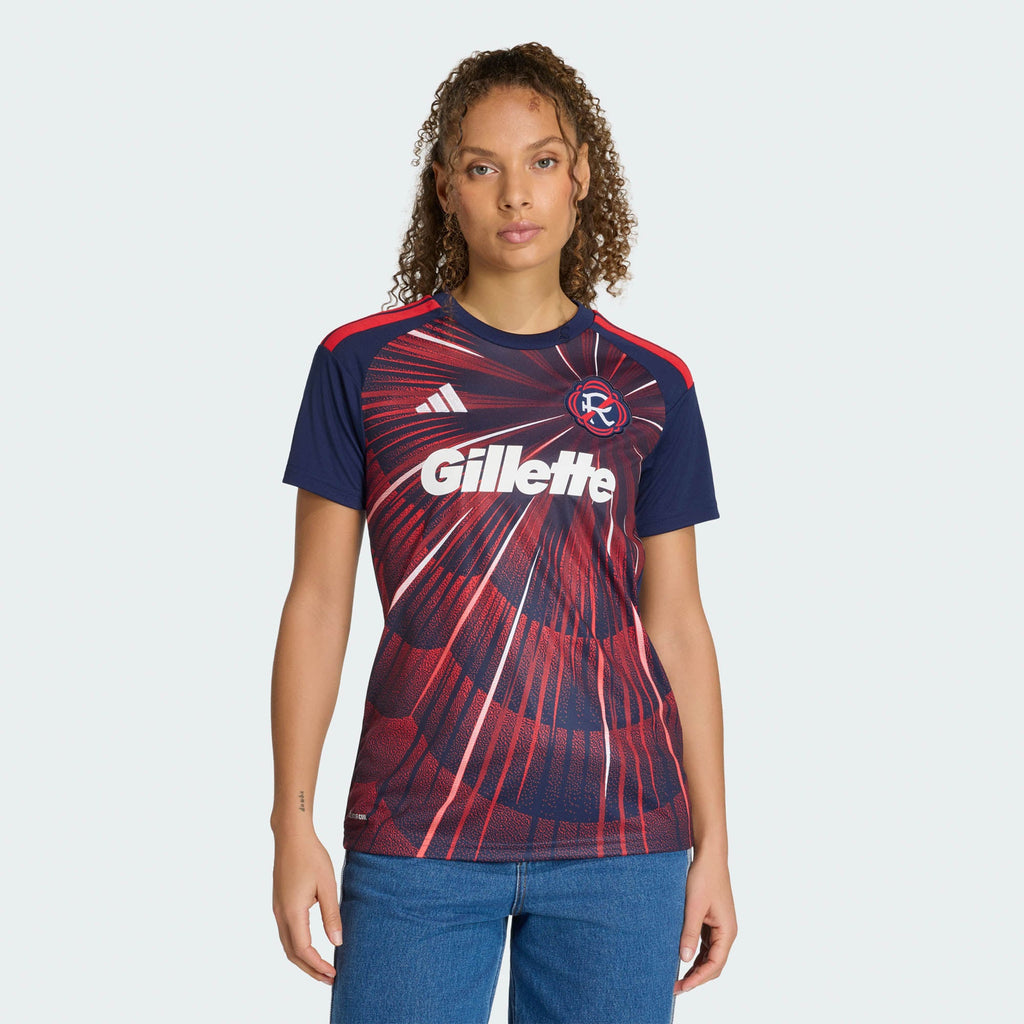 Women's New England Revolution Blue 2026 Independence Day Replica Jersey