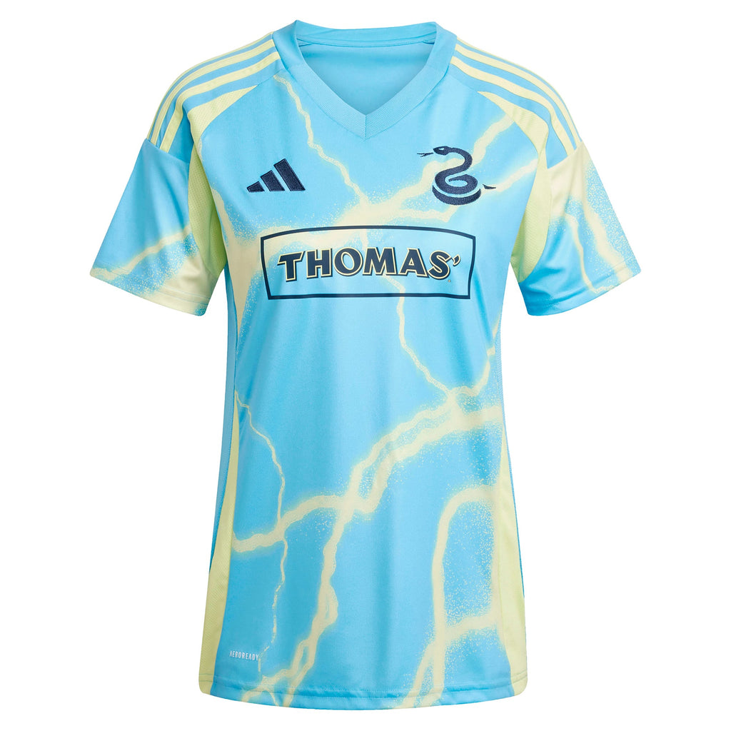 Women's Philadelphia Union Blue 2025 The Voltage Kit Replica Jersey