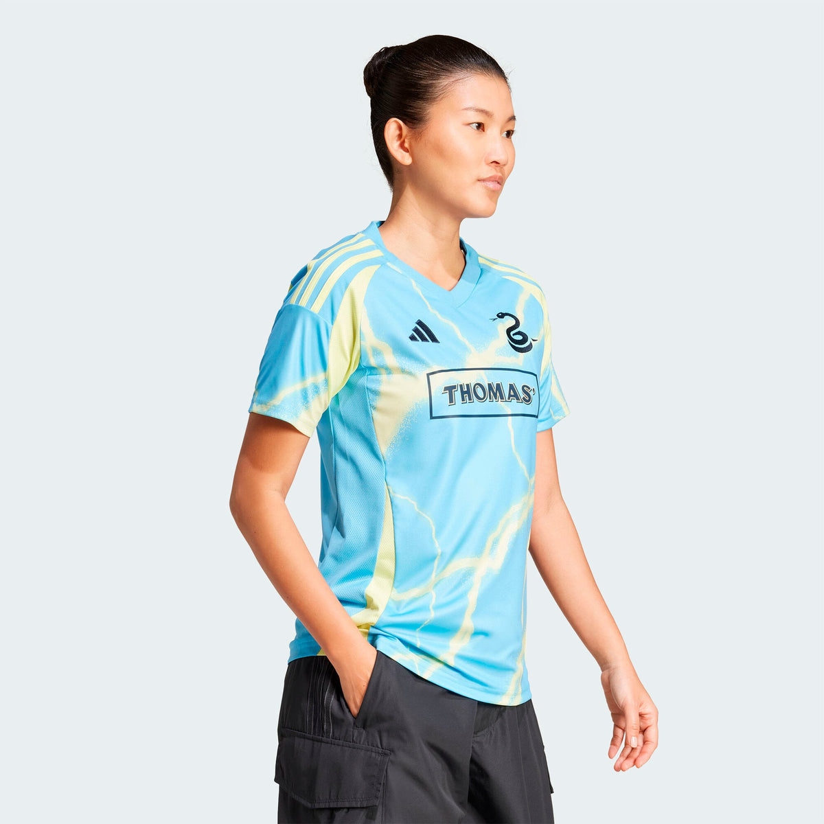 Women's Philadelphia Union Blue 2025 The Voltage Kit Replica Jersey