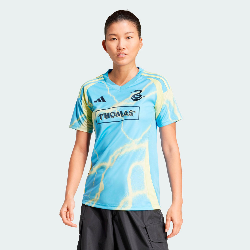 Women's Philadelphia Union Blue 2025 The Voltage Kit Replica Jersey