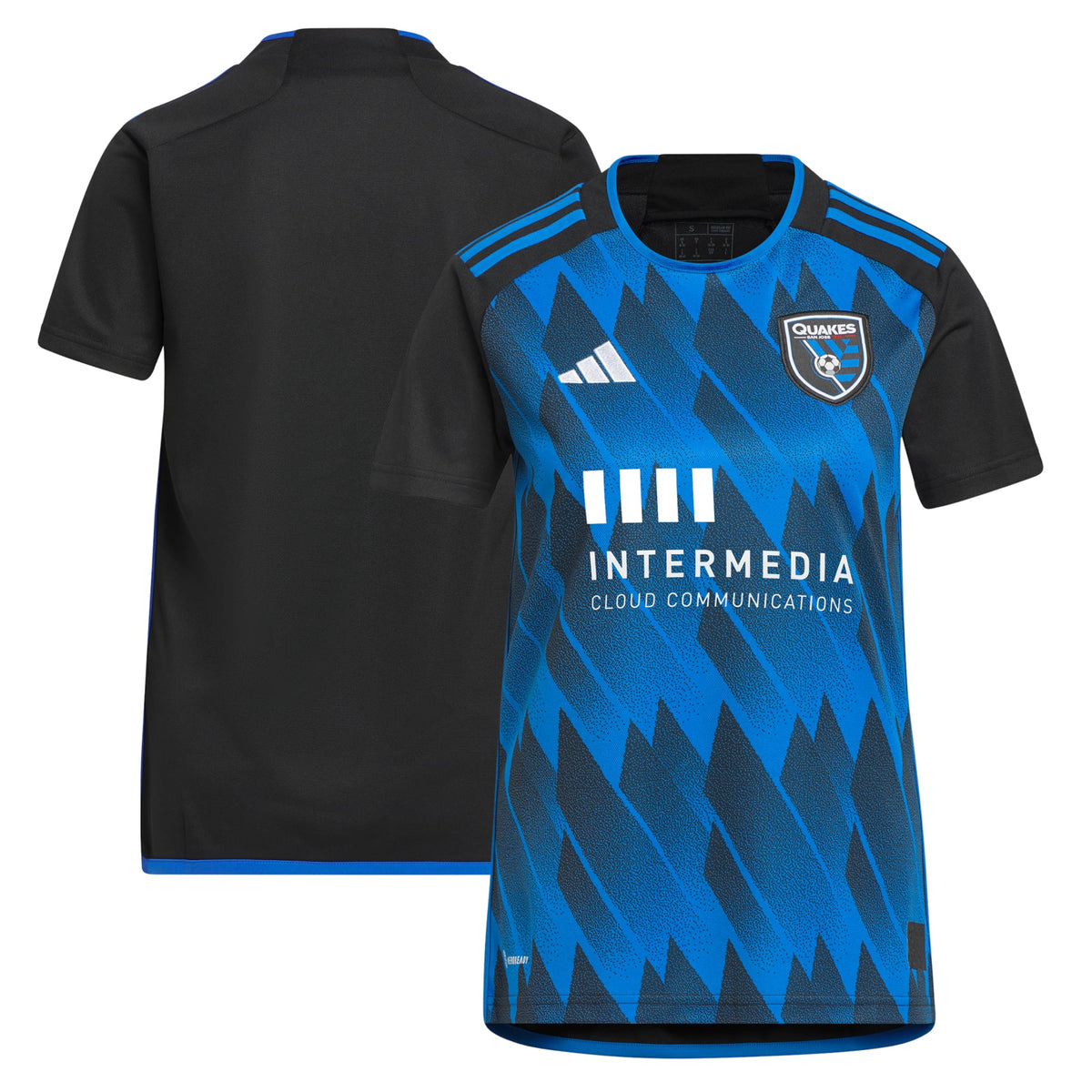 Women's San Jose Earthquakes Blue 2023 Active Fault Jersey Replica Jersey
