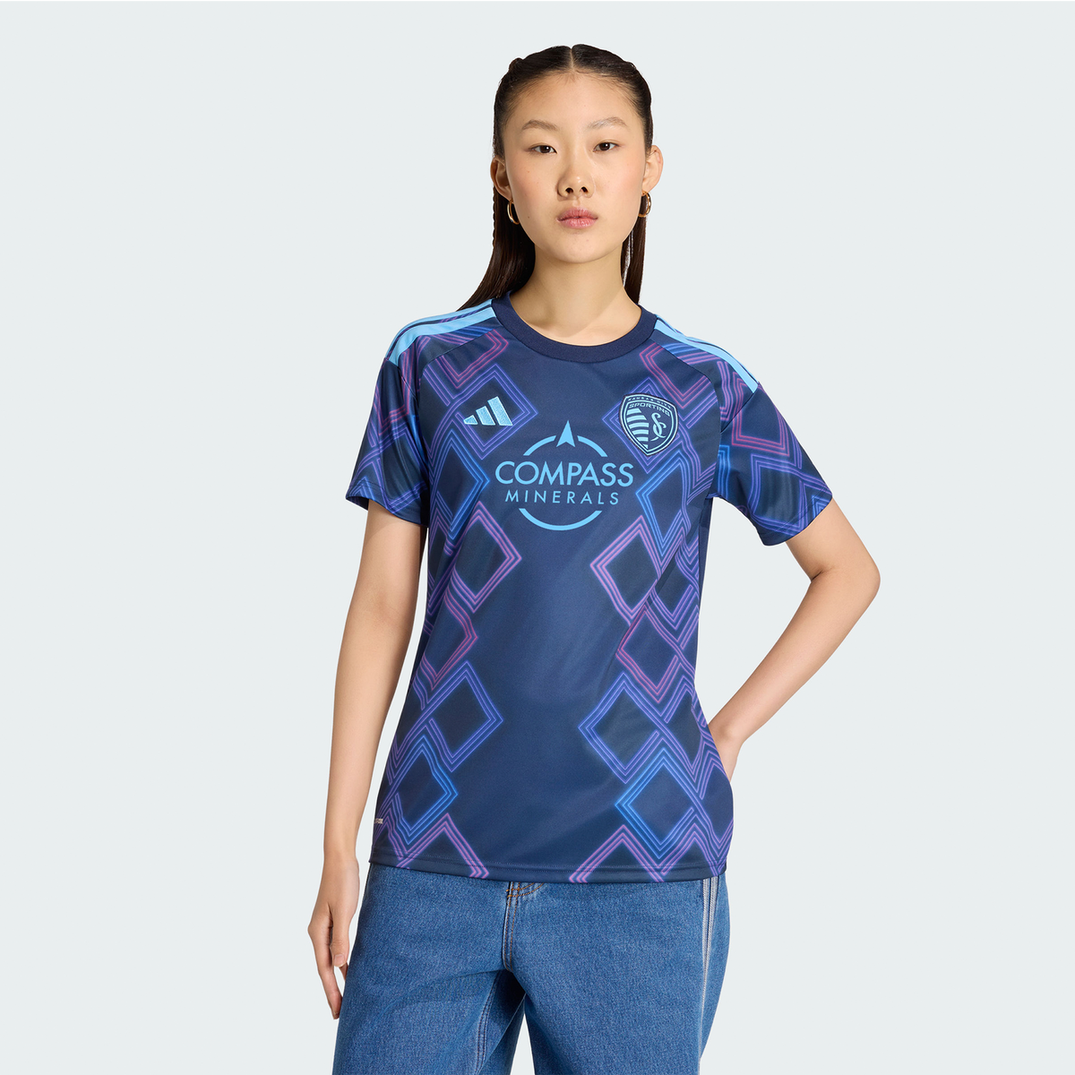 Women's Sporting Kansas City Blue 2026 The 18th & Vine Kit Replica Jersey