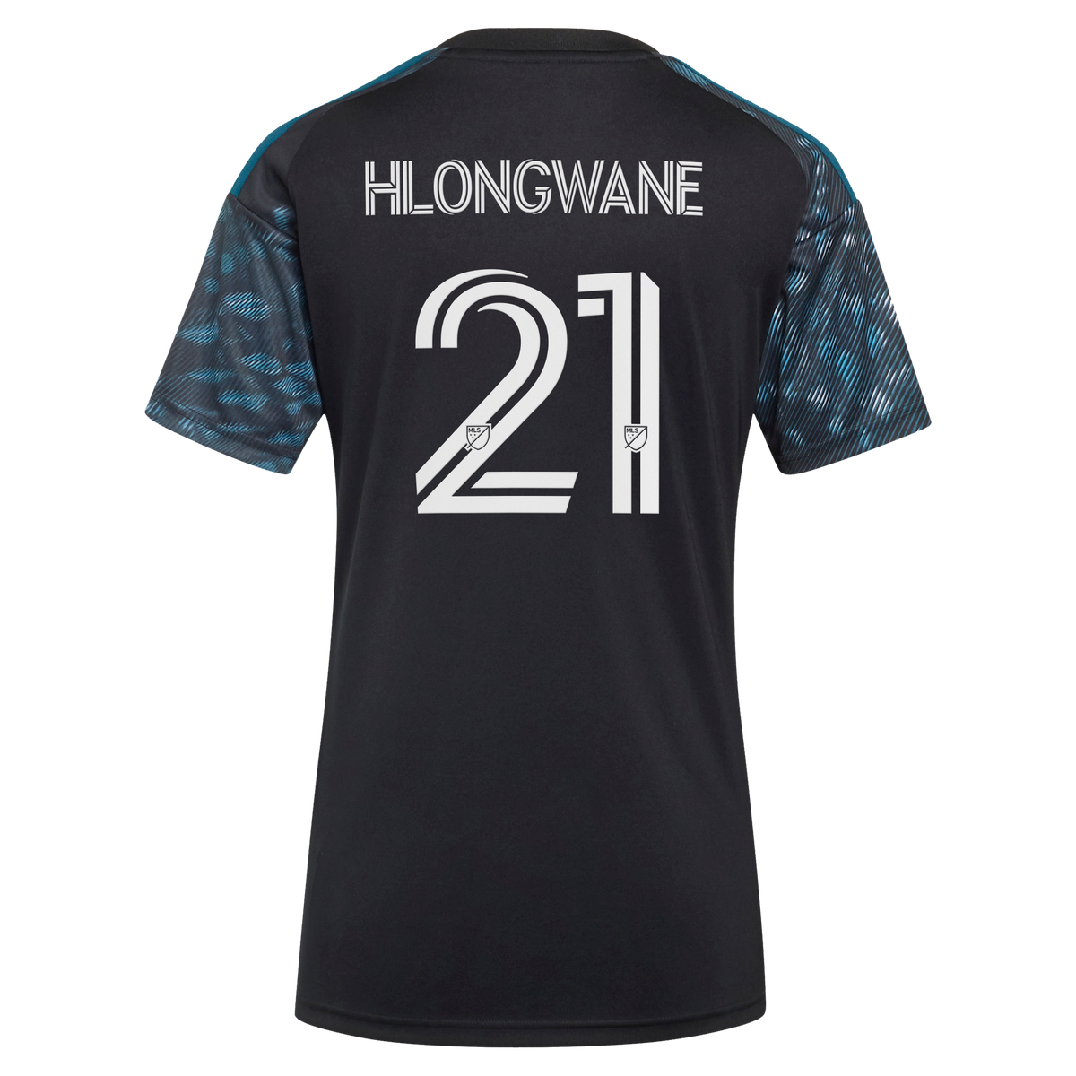 Women's Minnesota United FC Bongokuhle Hlongwane Black 2026 The Decade Kit Replica Jersey