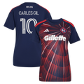 Women's New England Revolution Carles Gil Blue 2026 Independence Day Replica Jersey