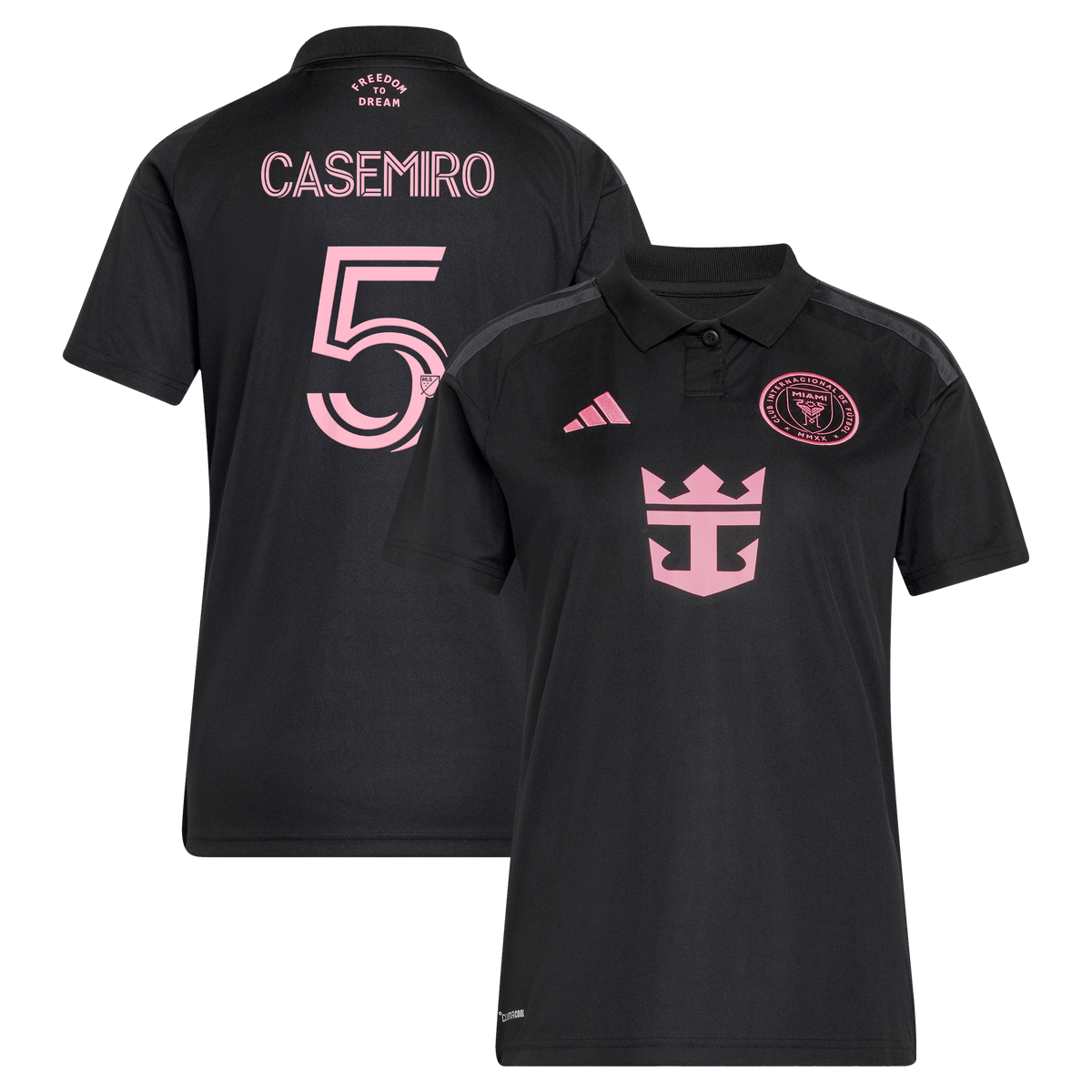 Women's Inter Miami CF Casemiro Black 2026 Presagio Replica Jersey