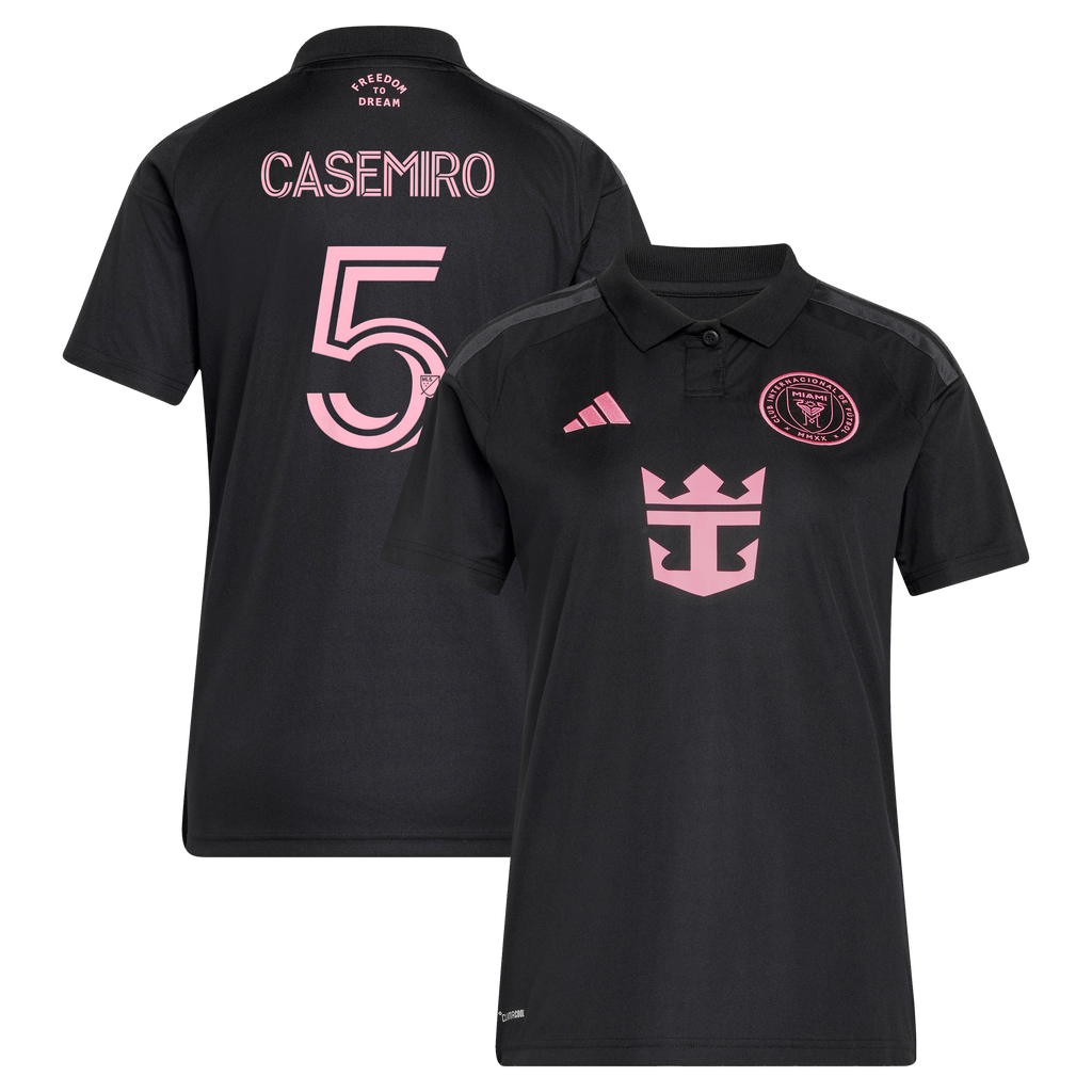 Women's Inter Miami CF Casemiro Black 2026 Presagio Replica Jersey