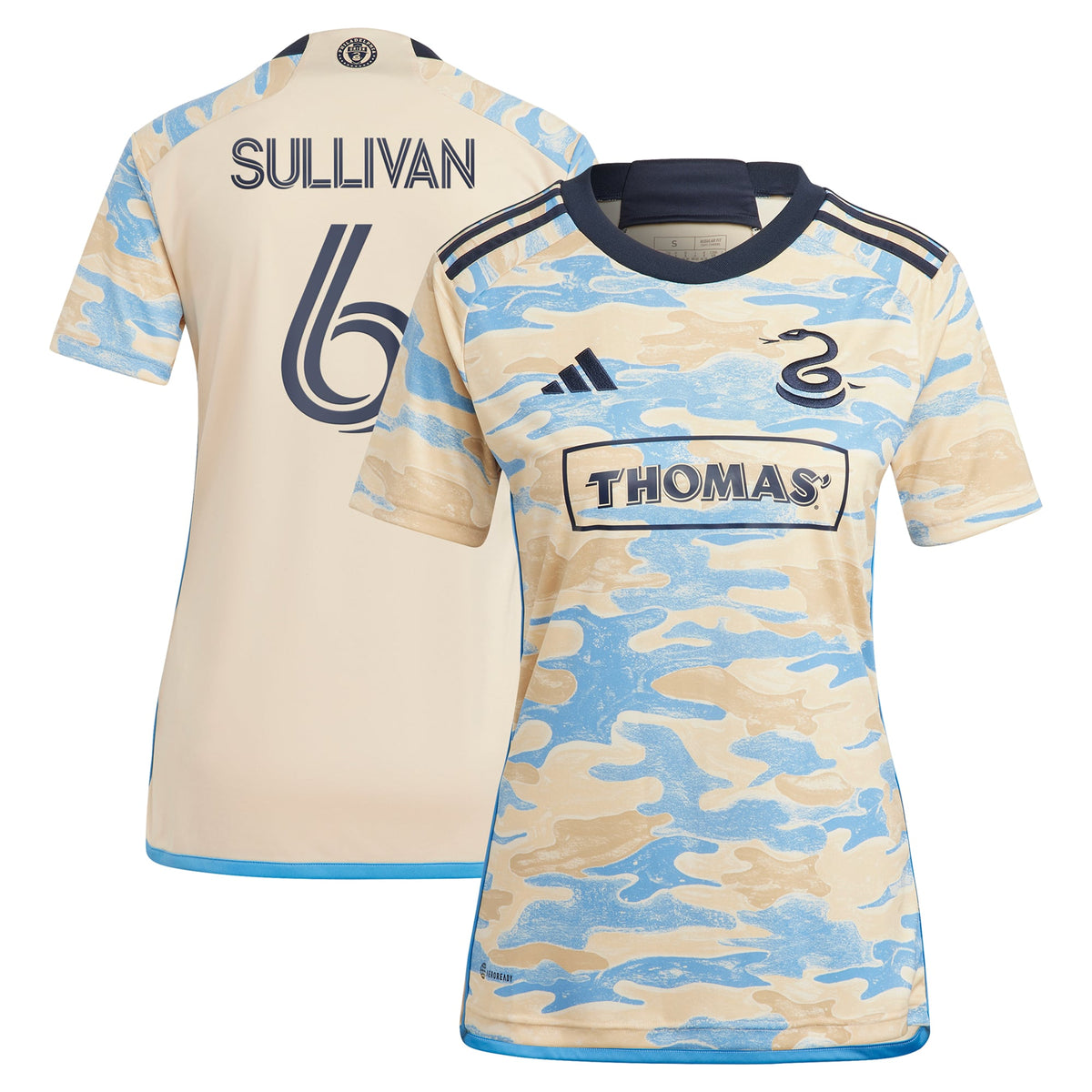 Women's Philadelphia Union Cavan Sullivan Tan 2024 Replica Secondary Jersey