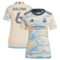 Women's Philadelphia Union Cavan Sullivan Tan 2024 Replica Secondary Jersey