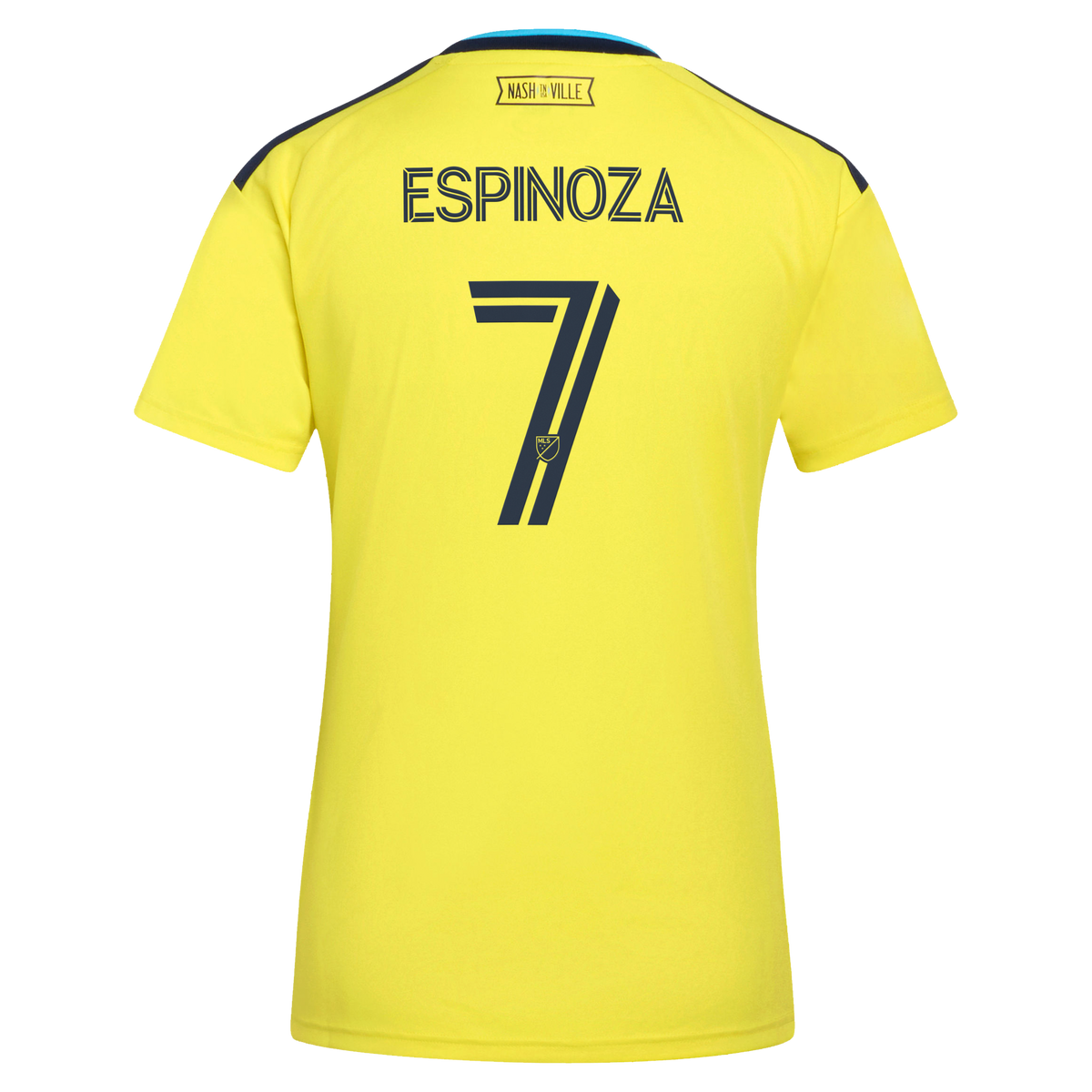 Women's Nashville SC Cristian Espinoza Yellow 2026 The Reverb Kit Replica Jersey