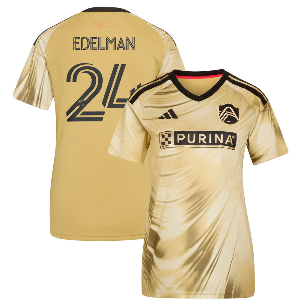 Women's St. Louis CITY SC Daniel Edelman Yellow 2026 The Tina Turner Kit Replica Jersey