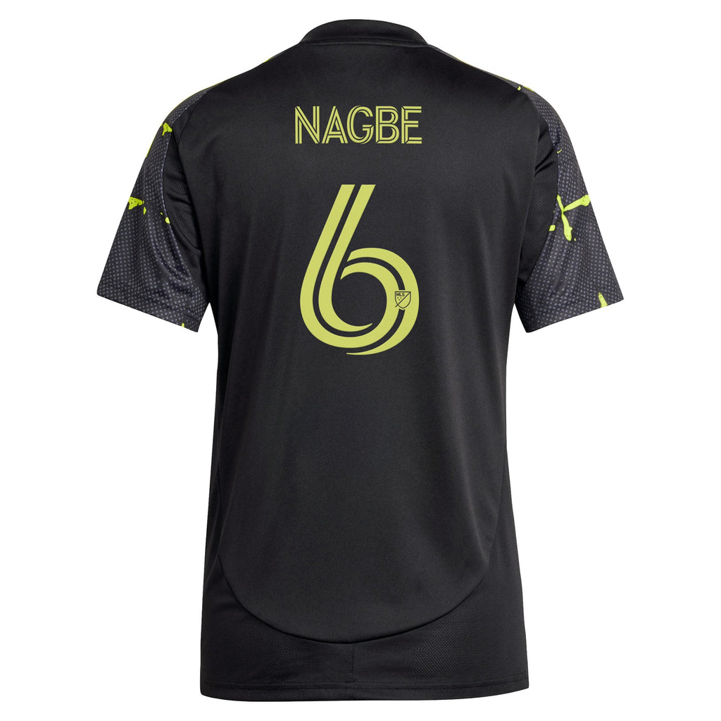 Women's Columbus Crew Darlington Nagbe Black 2025 The Goosebumps Kit Replica Player Jersey