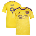 Women's Orlando City SC Daryl Dike Yellow 2026 Sunken Treasure Kit Secondary Replica Jersey
