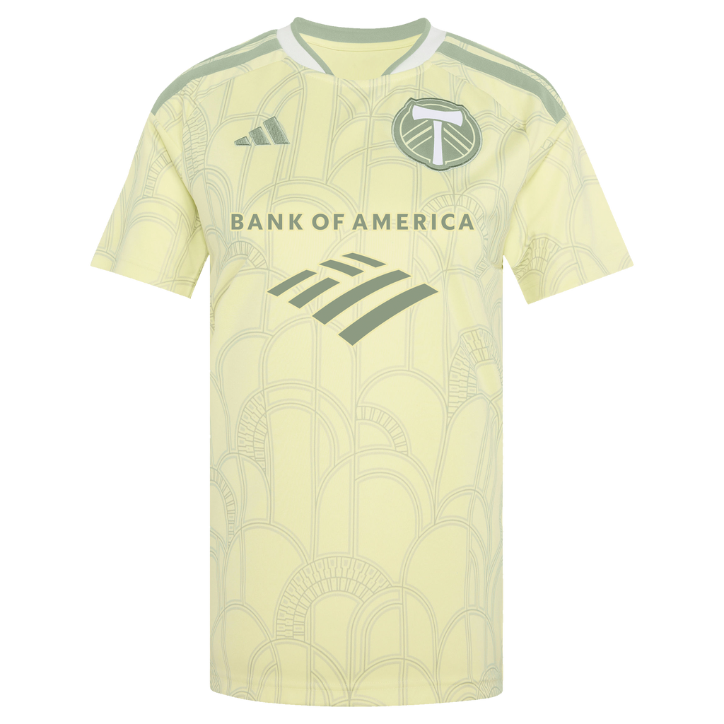 Women's Portland Timbers David Da Costa Yellow 2026 Civic Stadium Kit Replica Jersey