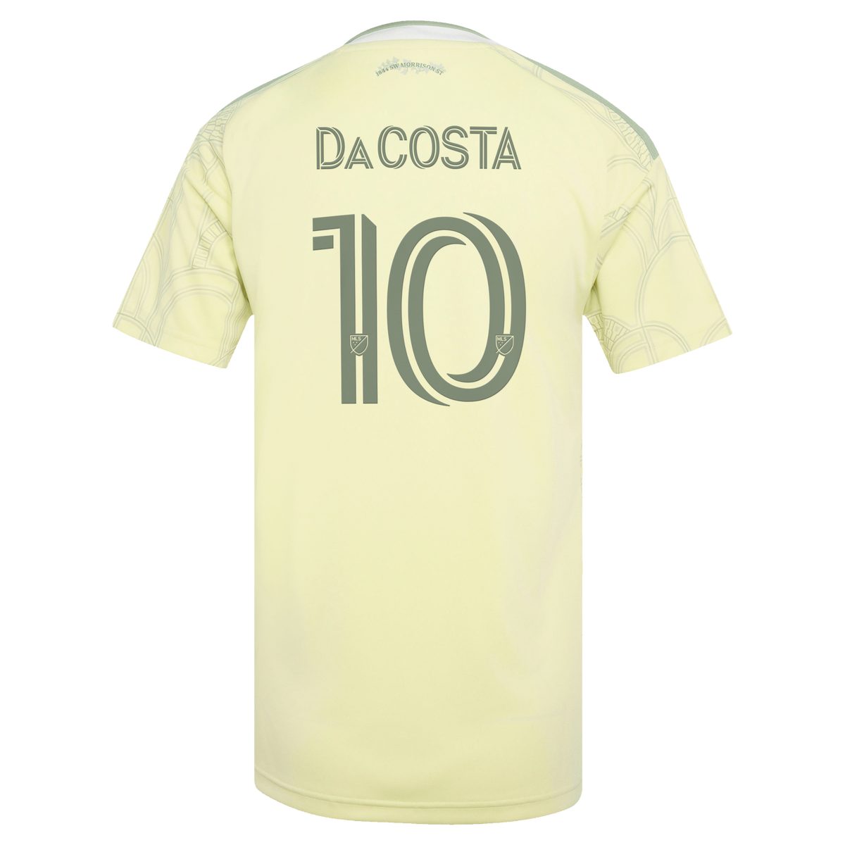 Women's Portland Timbers David Da Costa Yellow 2026 Civic Stadium Kit Replica Jersey