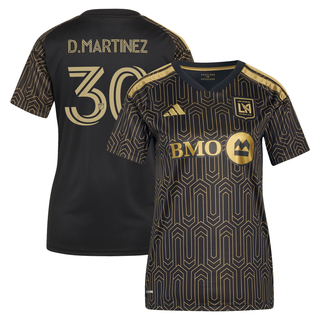 Women's LAFC David Martínez Black 2026 Primary Kit Replica Jersey